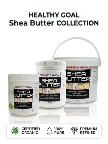 Healthy Goal Organic Shea Nut Butter 100% Pure Soap Making Cream