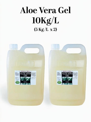 Healthy Goal Australian Aloe Vera Gel 10kg (2 x 5Kg Multipack) Certified Organic Skin DIY Ingredient Premium