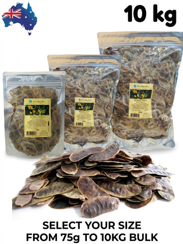 Healthy Aim Senna Pods Herbal Tea Dried Herb No Artificial Colours & Flavours