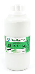 Healthy Aim French Cosmetic Green Clay 100g Superfine Powder Face Hair Mask