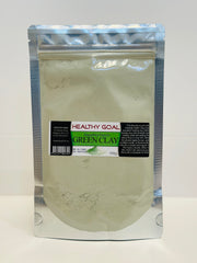 Healthy Goal French Cosmetic Green Clay 100g Superfine Powder Face Hair Mask