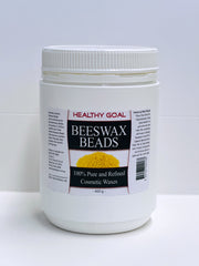 Healthy Goal Refined Beeswax Beads 400g 100% Pure Cosmetic Grade Bees Wax Beads Skincare
