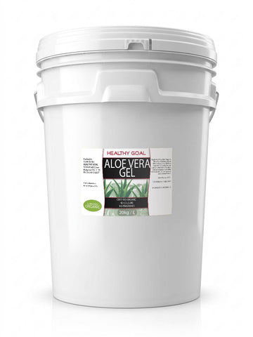 Healthy Goal Australian Aloe Vera Gel 20Kg Certified Organic Skin DIY Ingredient Premium