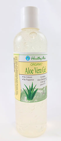 Healthy Aim Australian Aloe Vera Gel 250g Certified Organic Skin DIY Ingredient Premium