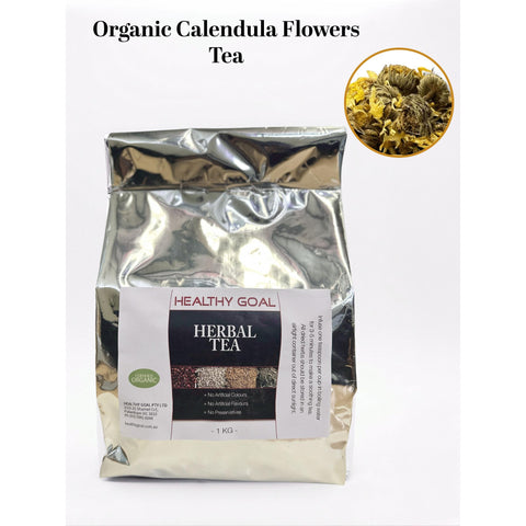 Healthy Aim Organic Calendula Flowers Herbal Tea 1Kg