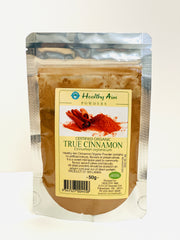 Healthy Aim Organic Ceylon Cinnamon Powder 50g True Cinnamon Certified Organic Sri Lanka