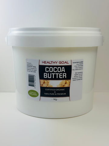 Healthy Goal Organic Cocoa Butter 1Kg
