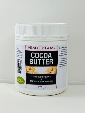 Healthy Goal Organic Cocoa Butter 200g