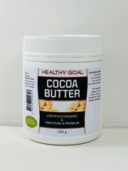 Healthy Goal Organic Cocoa Butter 200g