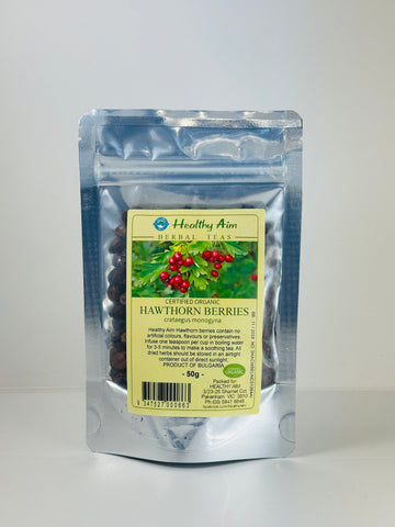 Healthy Aim Hawthorn Berries Organic Tea 50g
