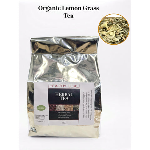 Healthy Aim Organic Lemon Grass Herbal Tea 1Kg