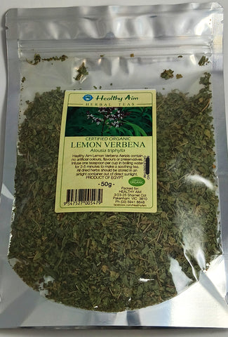 Healthy Aim Lemon Verbena Organic Tea 50g