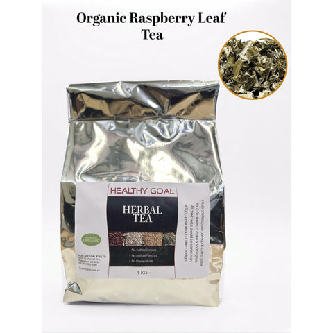 Healthy Aim Organic Raspberry Leaf Herbal Tea 1Kg