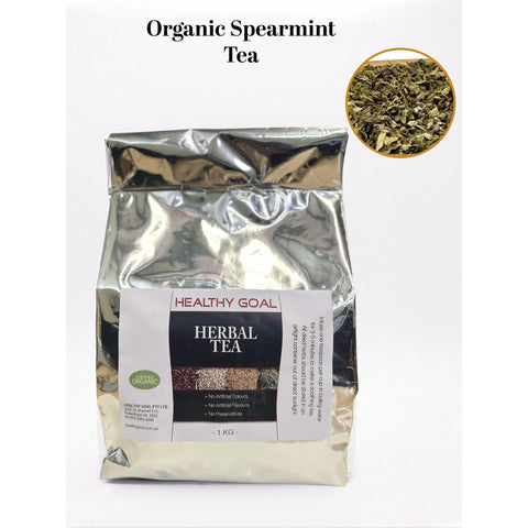 Healthy Aim Organic Spearmint Herbal Tea 1Kg