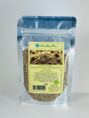 Healthy Aim St Mary's Milk Thistle Seed Crushed Organic Tea 50g
