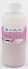 Healthy Aim French Cosmetic Pink Clay 100g Superfine Powder Face Hair Mask