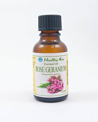 Healthy Aim Rose Geranium Essential Oil 25ml