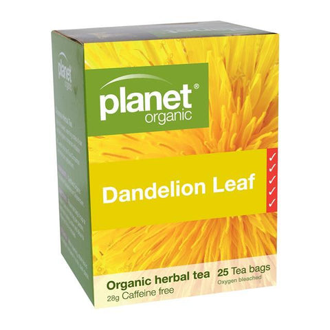 Dandelion Leaf Organic Tea 25pk