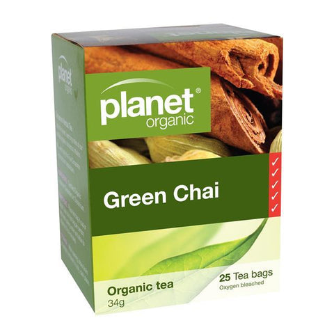 Green Chai Organic Tea 25pk
