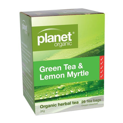 Green & Lemon Myrtle Organic Tea 25pk