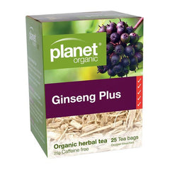 Ginseng Plus Organic Tea 25pk