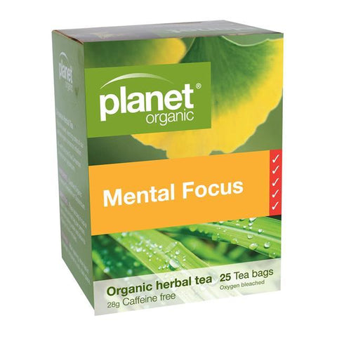 Mental Focus Organic Tea 25pk