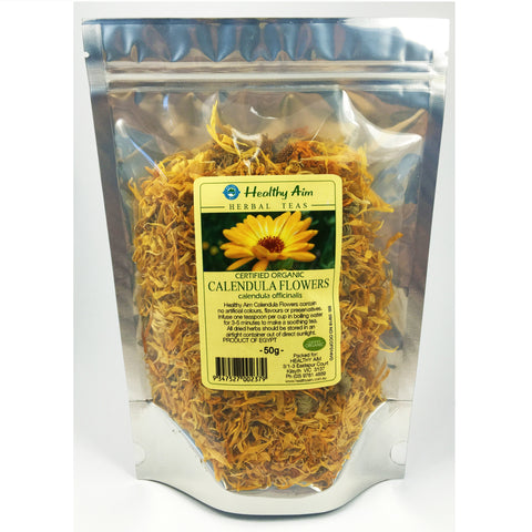 Calendula Flowers - Organic Tea 50g - Healthy Aim