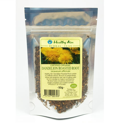 Dandelion Roasted Root - Organic Tea 50g - Healthy Aim