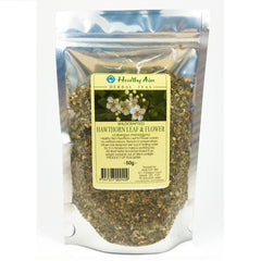 Hawthorn Leaf & Flower - Wildcrafted Tea 50g - Healthy Aim