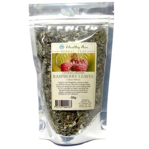 Raspberry Leaf - Organic Tea 50g - Healthy Aim
