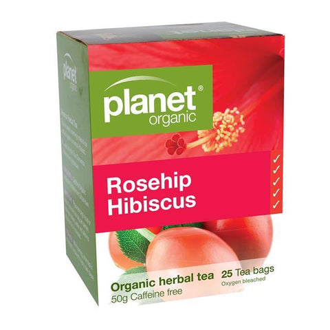 Rosehip & Hibiscus Organic Tea 25pk