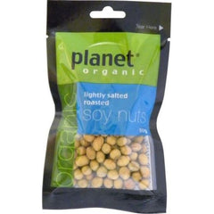 Organic Soy Nuts Lightly Salted 30g